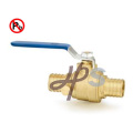Lead free brass pex and solder ball valve